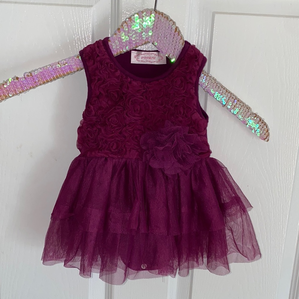 Popatu Princess Ruffle Dress - 3 Months Size